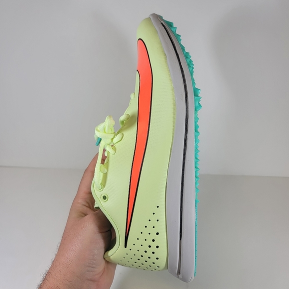 Nike Triple Jump Elite 2 TJ Track Spike AO0808-700 Mens Size 9 Volt Rare New - Picture 6 of 11